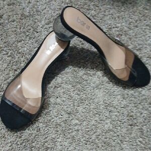 Bar III Black and Tan Heels